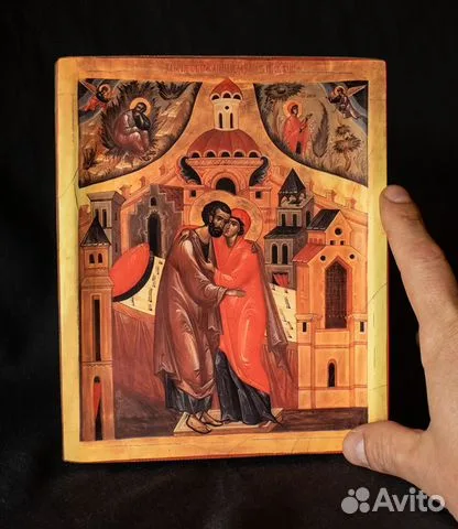 Подарочная икона Иоакима и Анны