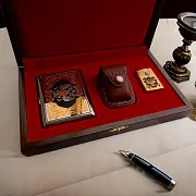 На память: Набор "Портсигар, зажигалка, чехол". Златоуст — фотография 8