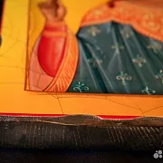 Деревянная Икона "Священномученица Надежда" — оригинальный подарок — фотография 6