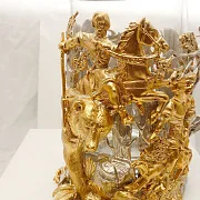 Подарочный металлический подстаканник «На медведя» — фотография 5