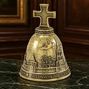 На память: Бронзовый колокол «Новоспасский Ставропигиальный мужской монастырь» — фотография 1