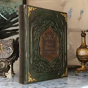 Омар Хайям и персидские поэты X - XVI вв — книга в кожаном переплёте — красивый подарок — фотография 1