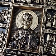 Икона Святой Николай Чудотворец — необычный подарок — фотография 6