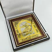 Подарочная икона Георгий Победоносец. Златоуст — фотография 2