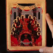 Подарочная икона "Сошествие Святого Духа" 21*18 см — фотография 1