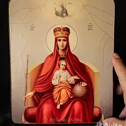 Подарочная икона Божией матери "Державная" — фотография 1