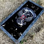 Нарды под стеклом «Сверхдержава» — необычный подарок — фотография 4