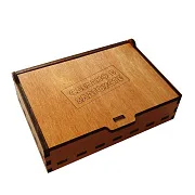 В подарок: Деревянная флешка «Близнецы» 16 ГБ — фотография 4