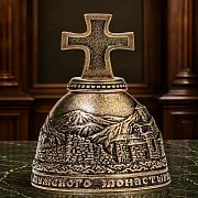 Бронзовый колокол «Мужской монастырь» — необычный подарок — фотография 1