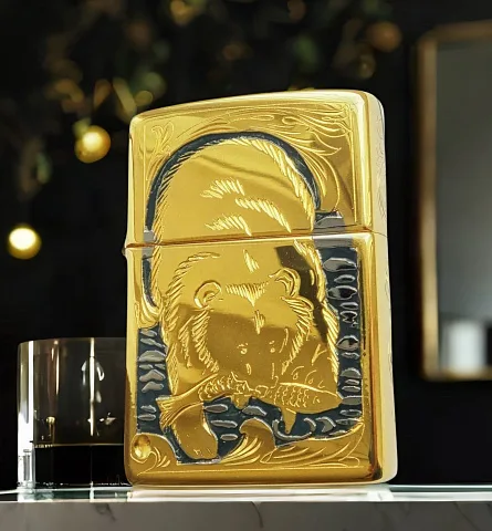 В подарок: Оригинальная зажигалка Zippo "Медведь" № 2