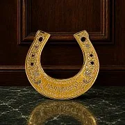 Подкова "На счастье". Малая — красивый подарок — фотография 1