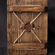 Подарочная икона деревянная "Божия матерь Колыбельная" — фотография 3