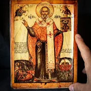 Подарочная икона Святого Николая — фотография 3