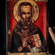 Святой Николай Чудотворец" Икона — необычный подарок — фотография 1