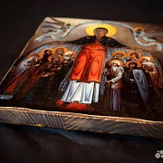 Икона "Покров Богоматери" — красивый подарок — фотография 5