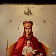 Подарочная икона Божией матери "Державная" — фотография 3
